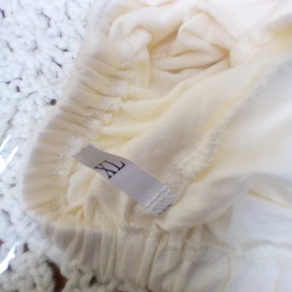 Maternity Elegant Fitted Maternity Gown Long Sleeve Cross-Front V Neck - Picture 7 of 9